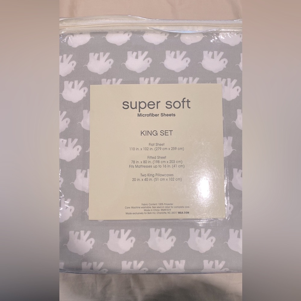 King sheets